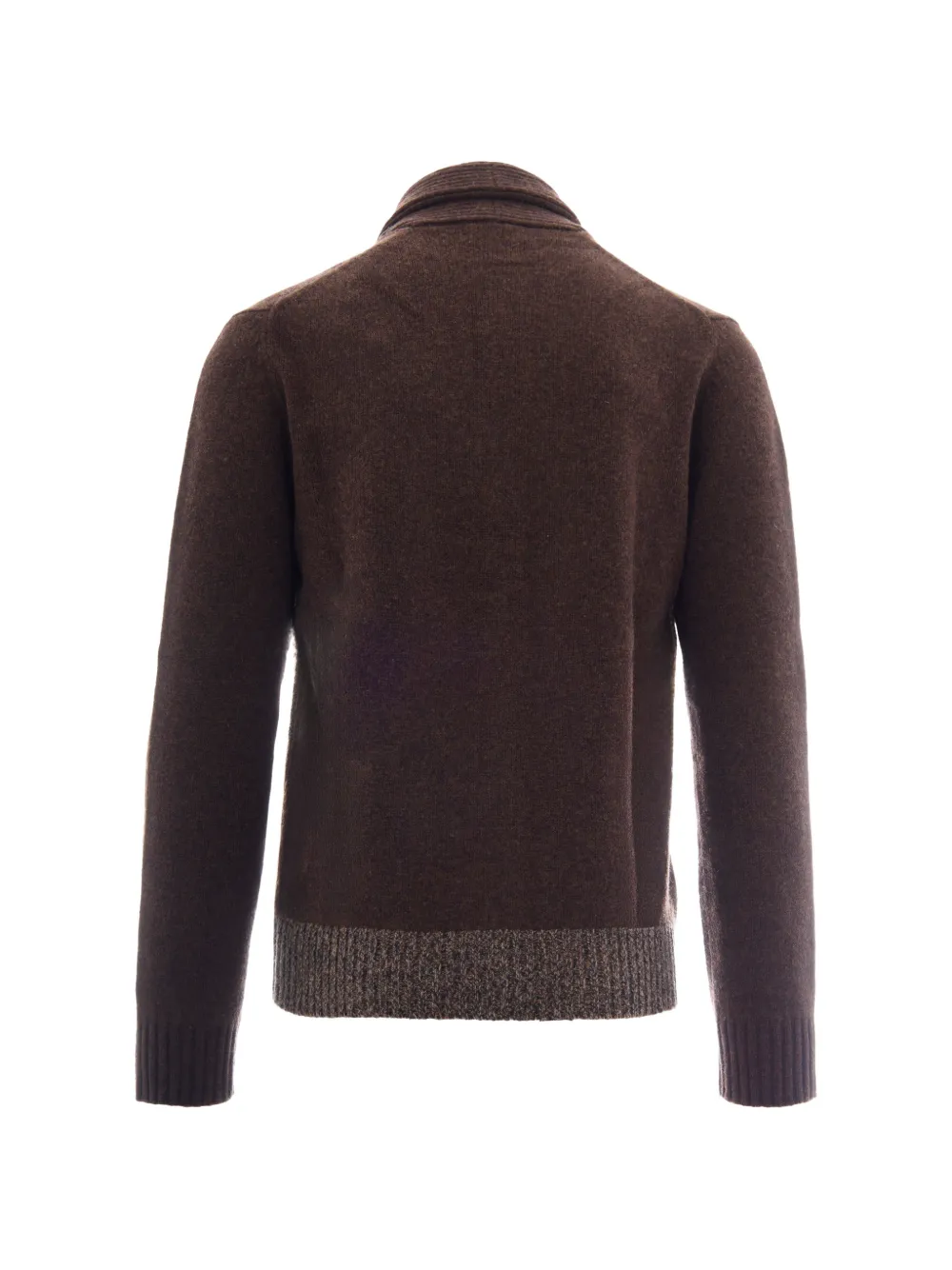 Ballantyne Vest met diamant-intarsia Bruin