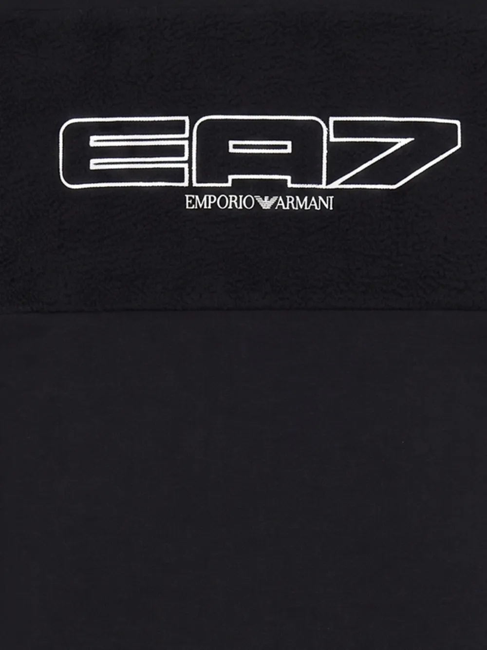 Ea7 Emporio Armani Sweater met logoprint Zwart