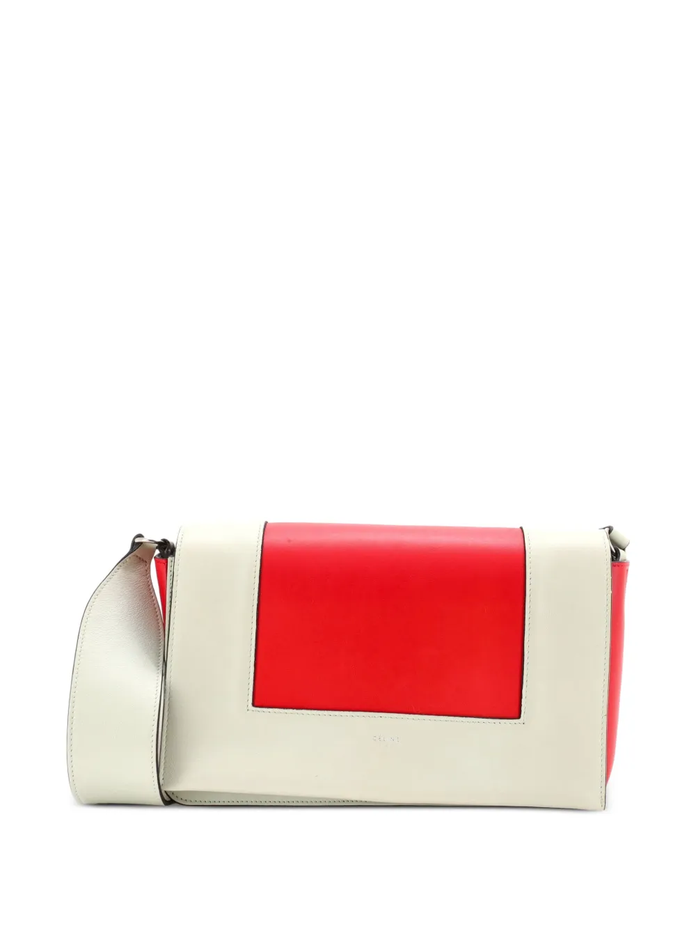 Celine Pre-Owned Mittelgroße Frame Schultertasche - Grün