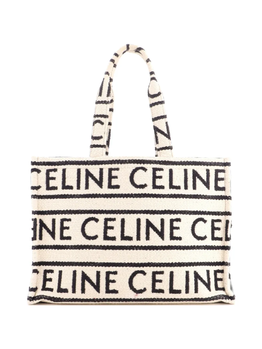 Celine Pre-Owned Große Cabas Thais Tote Bag mit Logo - Nude