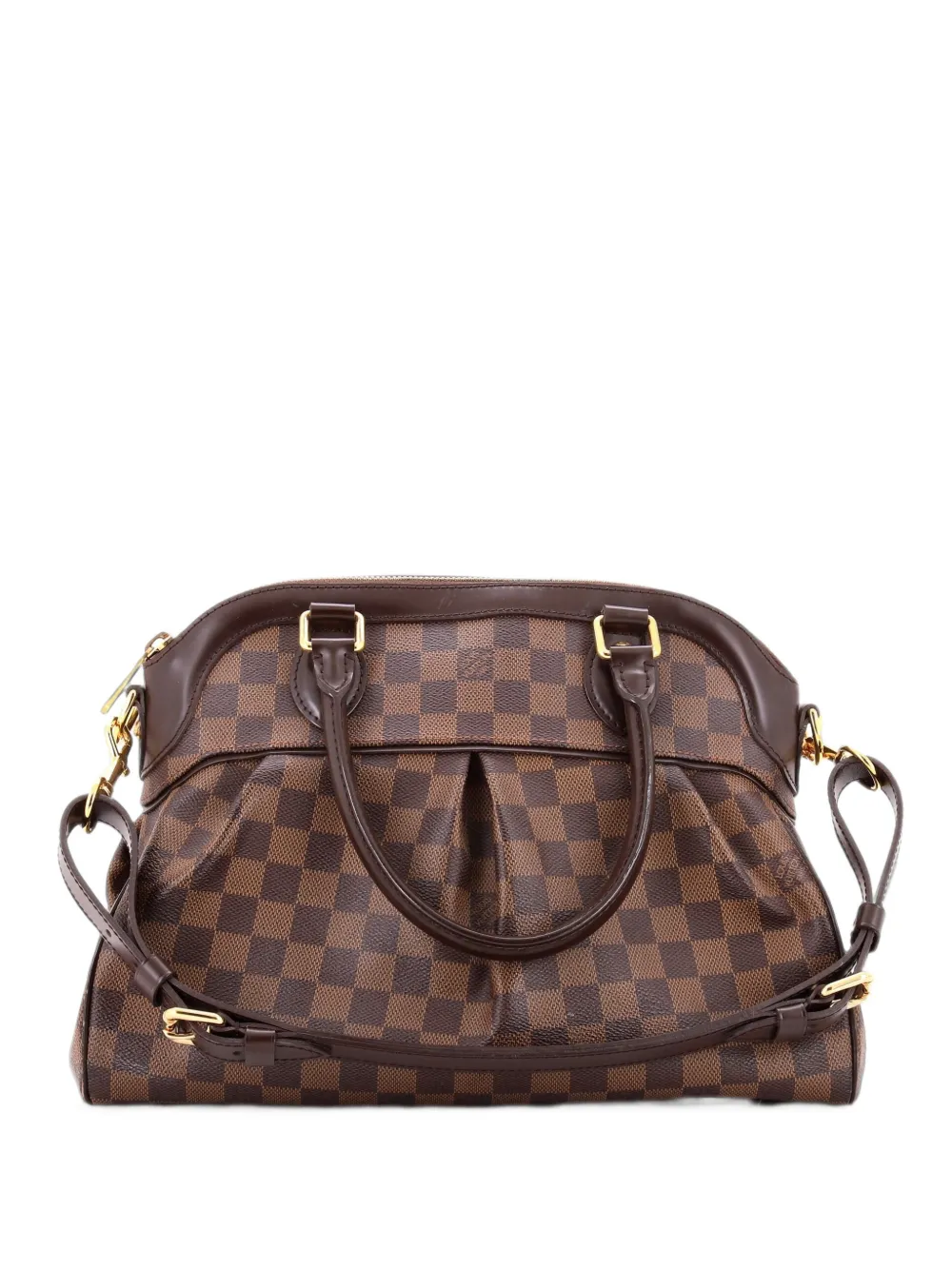 Louis Vuitton Pre-Owned Trevi PM Damier Satchel-Tasche - Braun