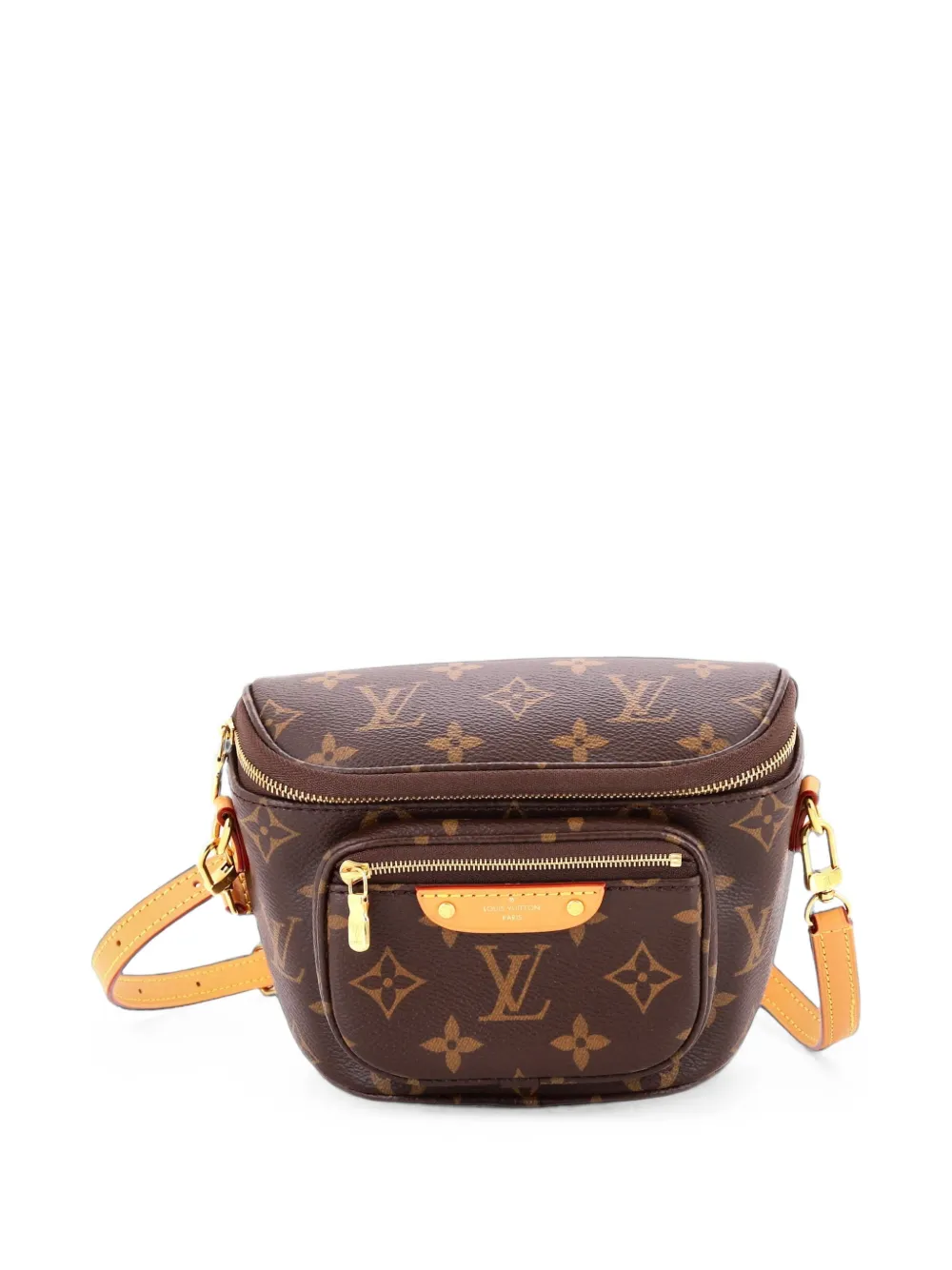 Louis Vuitton Pre-Owned mini sac banane en toile monogrammée - Marron