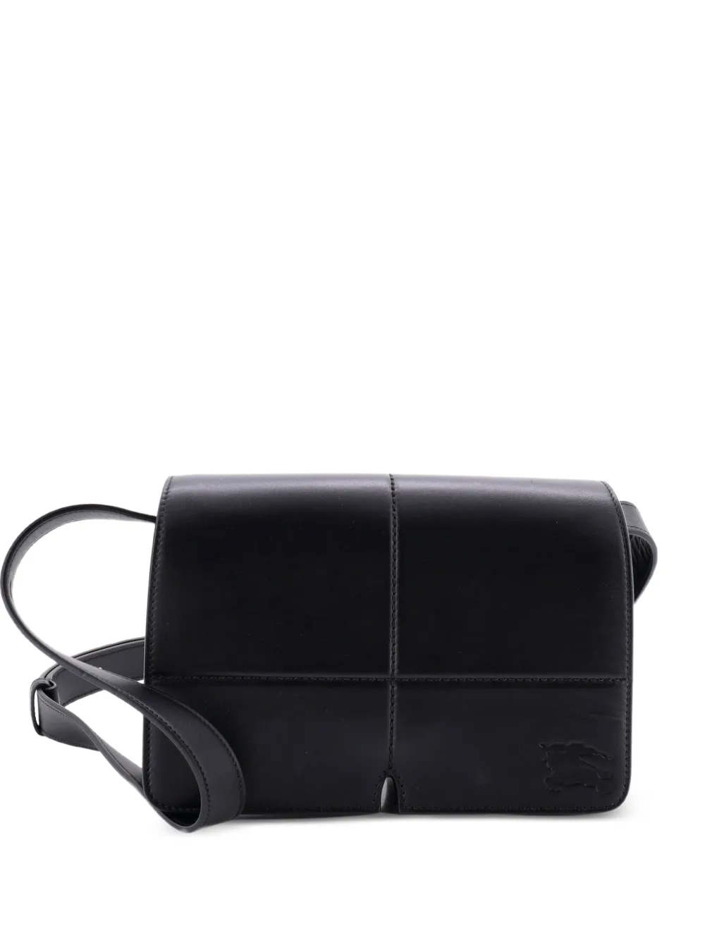 Burberry Pre-Owned Snip Umhängetasche aus Leder - Schwarz