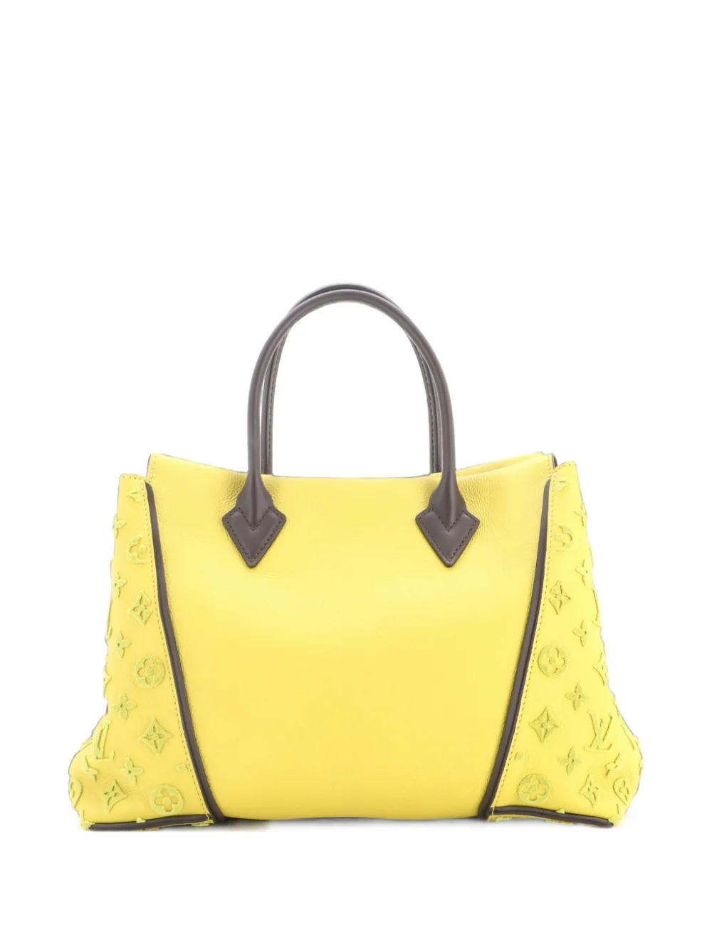 Louis Vuitton Pre-Owned W Veau Cachemire Calfskin PM tote bag - Jaune