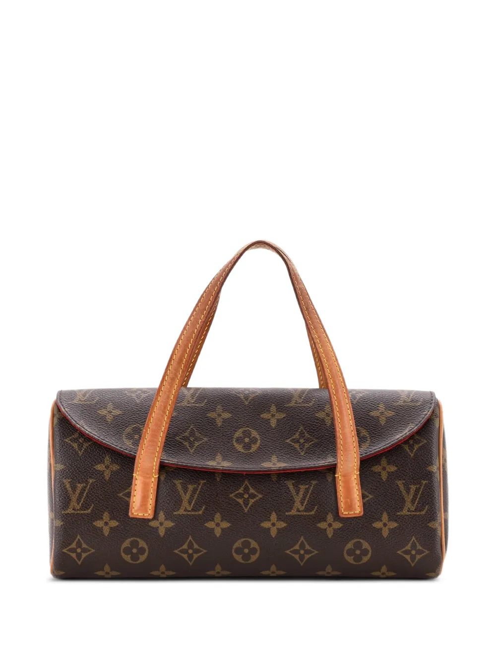 Louis Vuitton Pre-Owned Sonatine Handbag Monogram Canvas satchel - Marrone