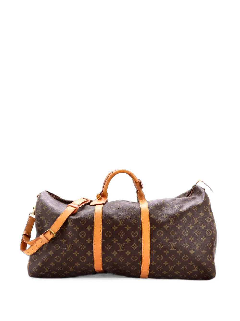 Louis Vuitton Pre-Owned Keepall Bandouliere Monogramm-Canvas-Reisetasche 60cm - Braun