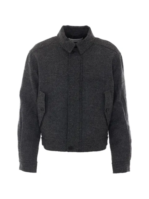 Sunflower Harington herringbone wool jacket