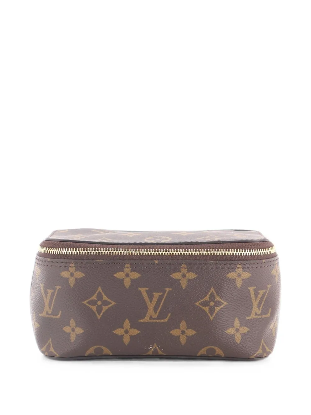 Louis Vuitton Pre-Owned PM Packing Cube Clutch aus Monogramm-Canvas - Braun