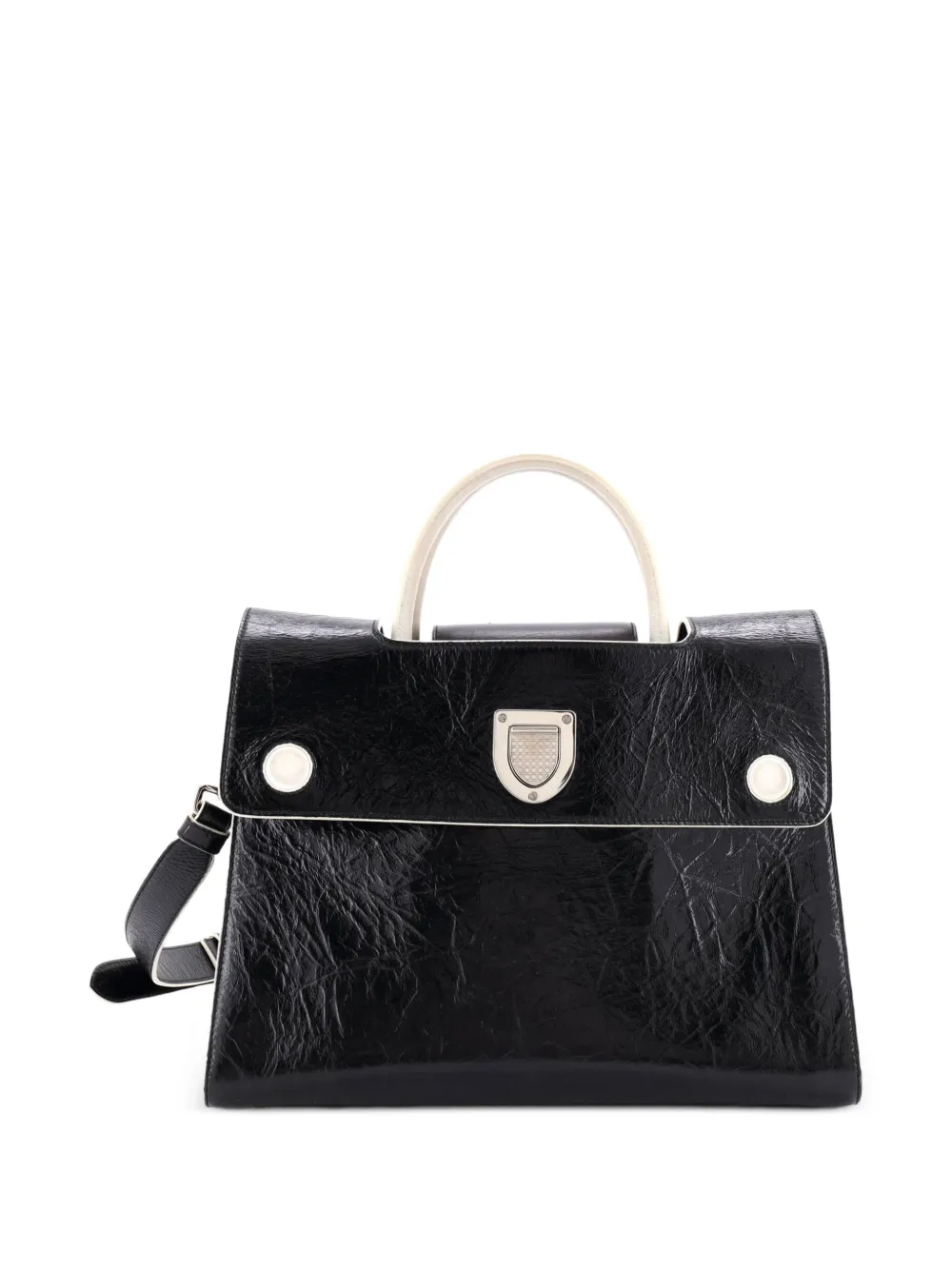 Christian Dior Pre-Owned Mittelgroße Diorever Satchel-Tasche - Schwarz