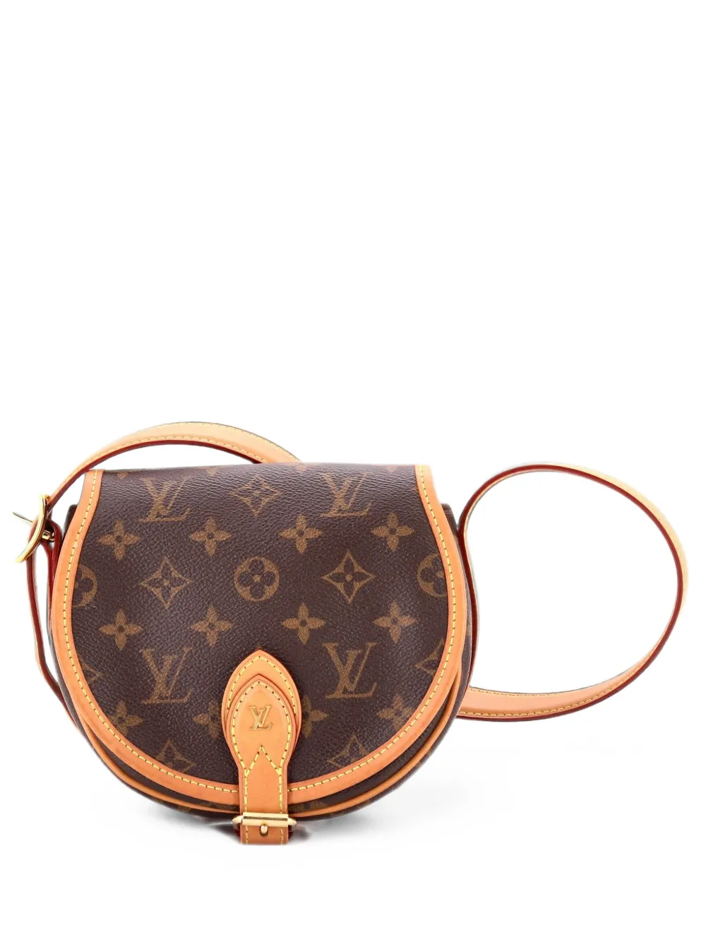 Louis Vuitton Pre-Owned Tambourin NM Handbag Monogram Canvas crossbody bag - Marrone