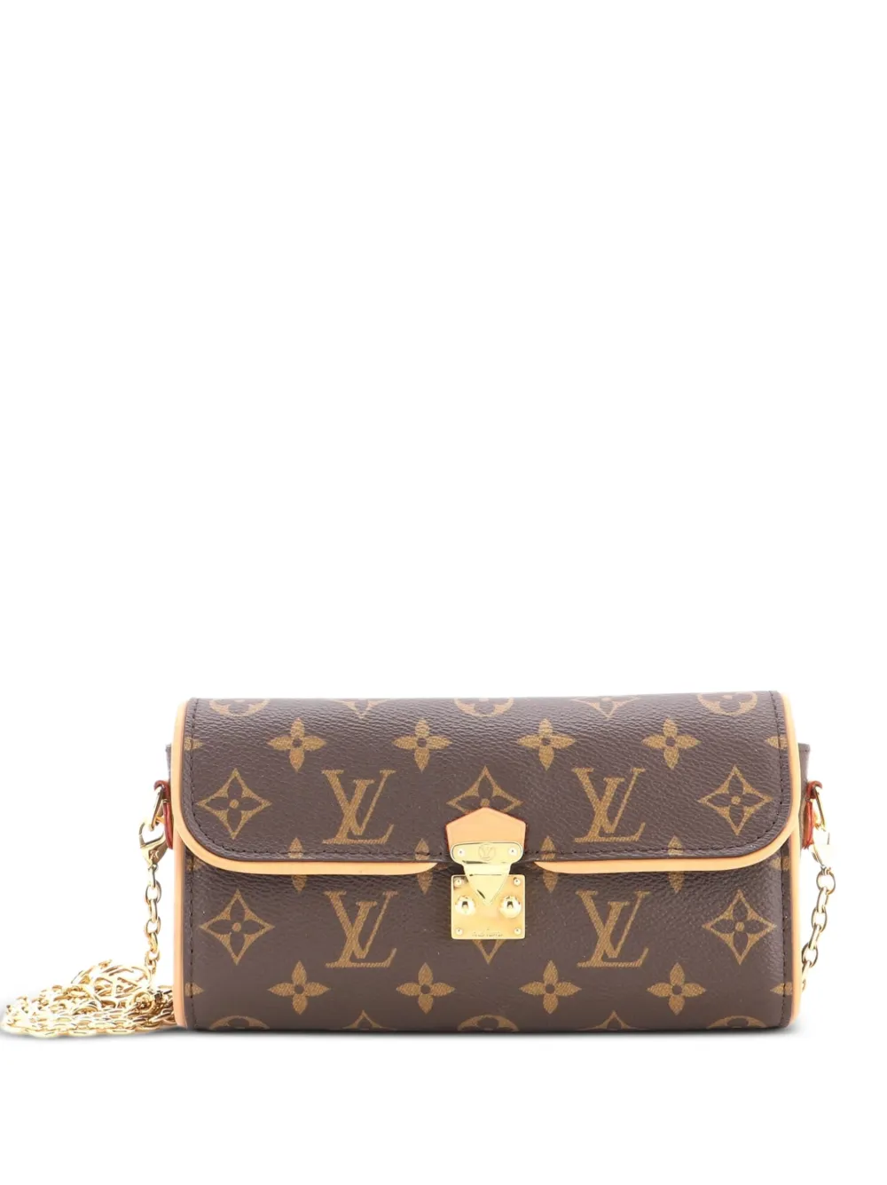 Louis Vuitton Pre-Owned Camille Pochette Clutch aus Canvas mit Monogramm - Braun