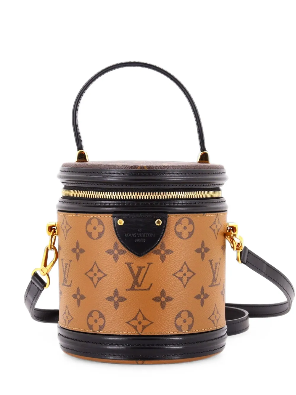 Louis Vuitton Pre-Owned Cannes Handbag Reverse Monogram Canvas satchel - Marrone