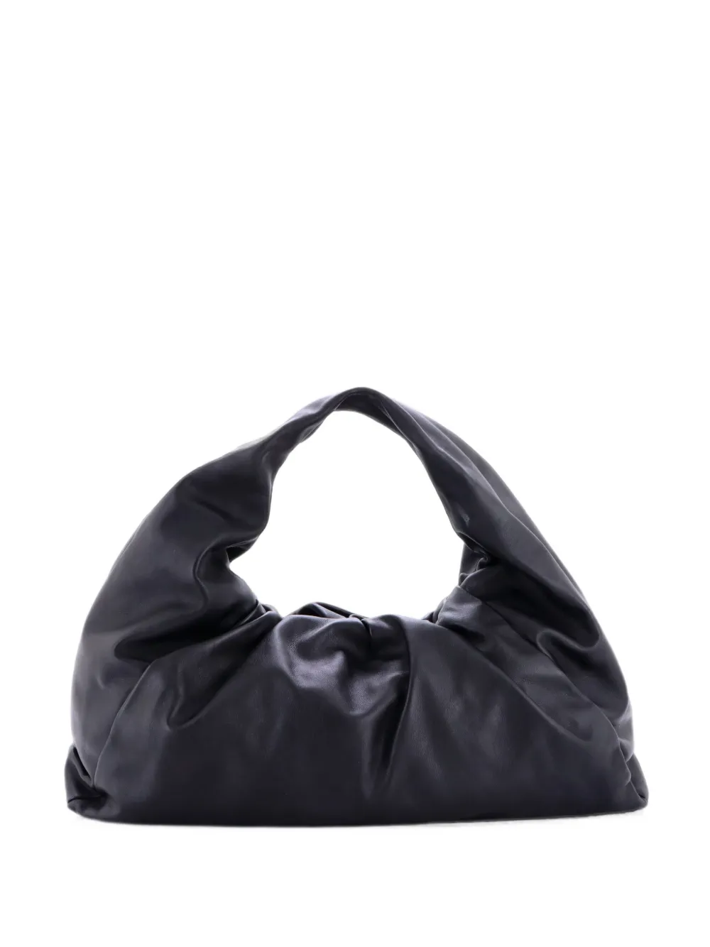 Bottega Veneta Pre-Owned grand sac à main The Shoulder Pouch en cuir - Noir Bottega Veneta Pre-Owned grand sac à main The Shoulder Pouch en cuir - Noir