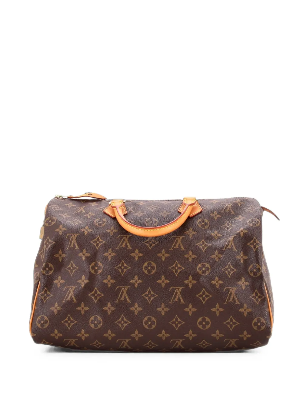 Louis Vuitton Pre-Owned Speedy MonogrammCanvas-Satchel-Tasche 35cm - Braun