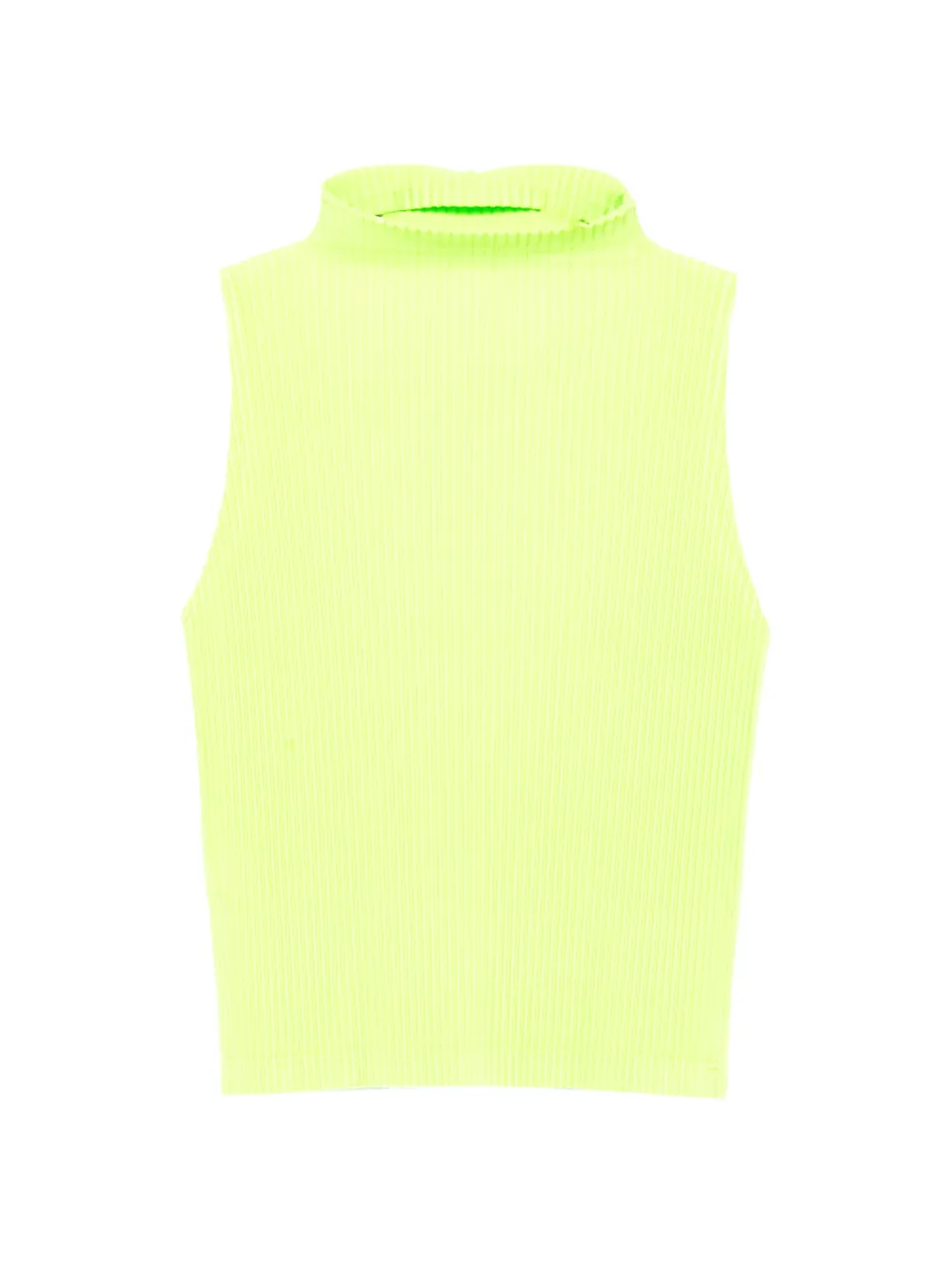 Homme Plissé Issey Miyake plissé-effect sleeveless vest - Verde