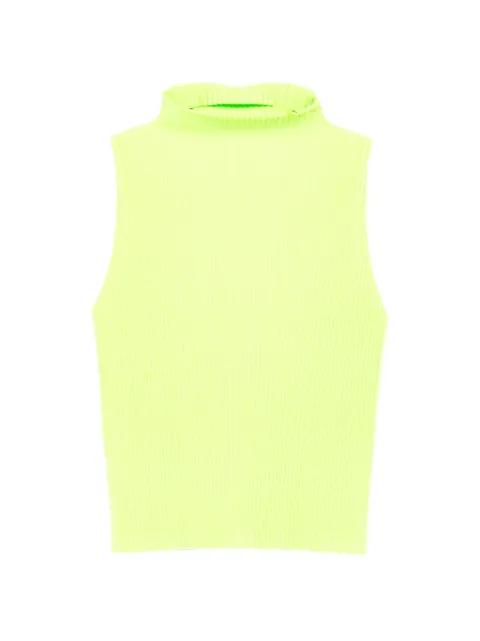 Homme Plissé Issey Miyake plissé-effect sleeveless vest