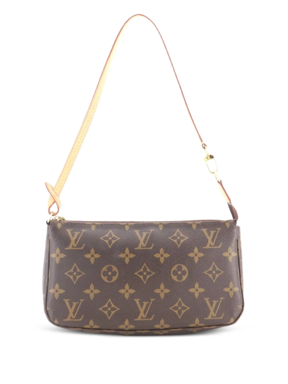 Louis Vuitton Pre-Owned Pochette Accessoires NM Monogram Canvas clutch bag - Marrone