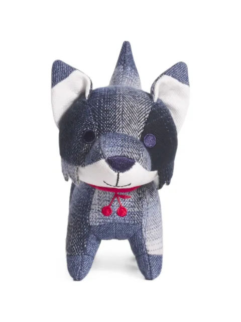 MAISON KITSUNE KIDS x Bonpoint Cherry Fox Plush patchwork soft toy