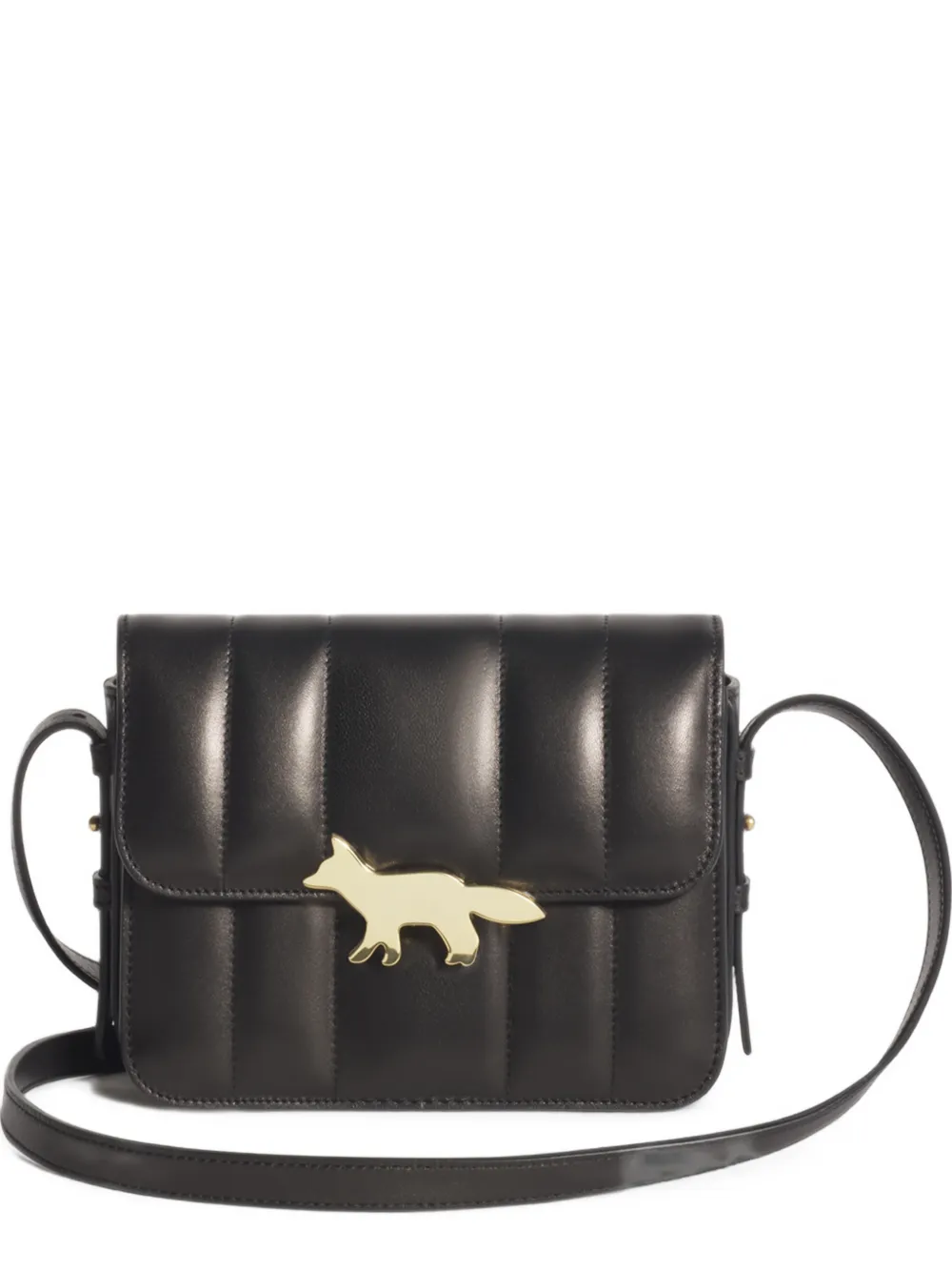 Maison Kitsuné quilted fox shoulder bag