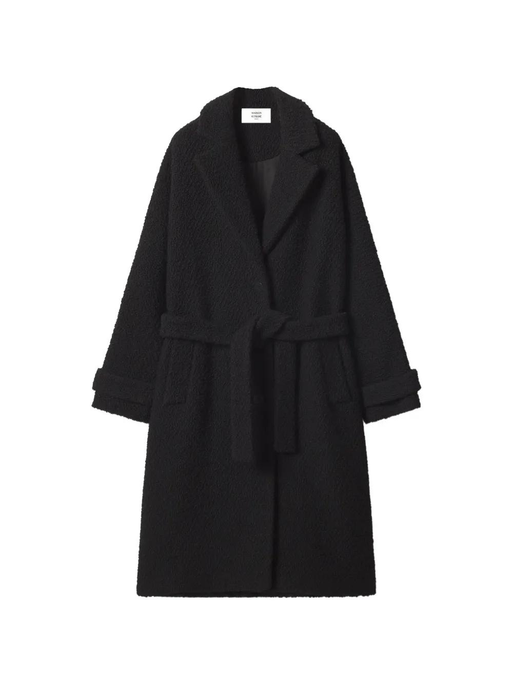 Maison Kitsuné belted coat