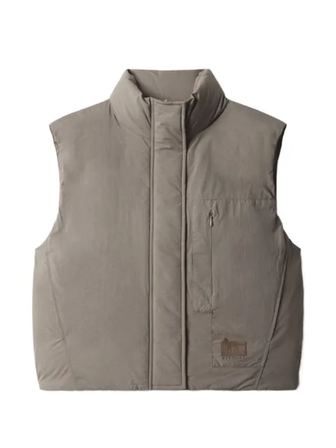 Maison Kitsuné chaleco capitonado con cuello de tortuga