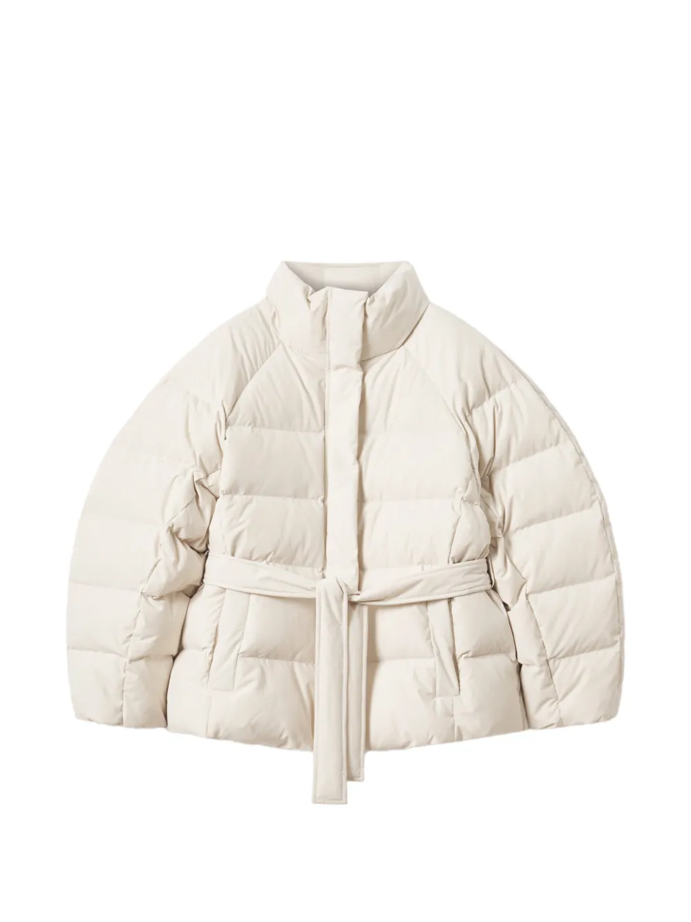 Maison Kitsuné belted puffer coat