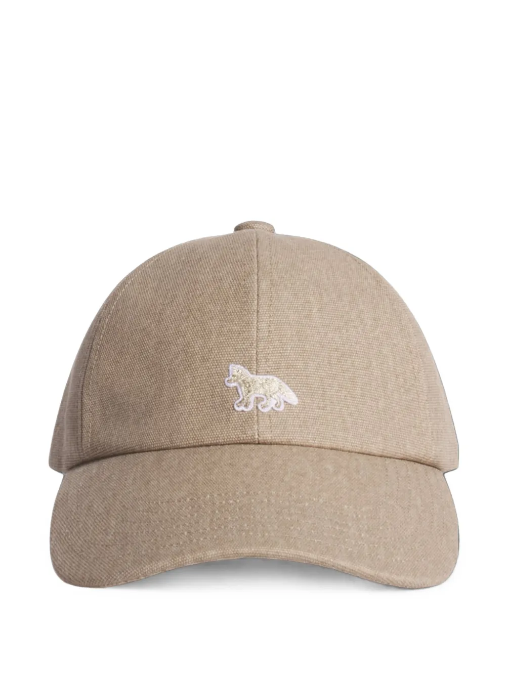 Maison Kitsuné casquette Baby Fox - Tons neutres Maison Kitsuné casquette Baby Fox - Tons neutres