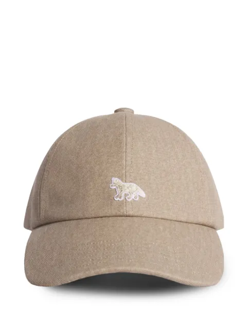 Maison Kitsuné Baby Fox embroidered patch baseball cap