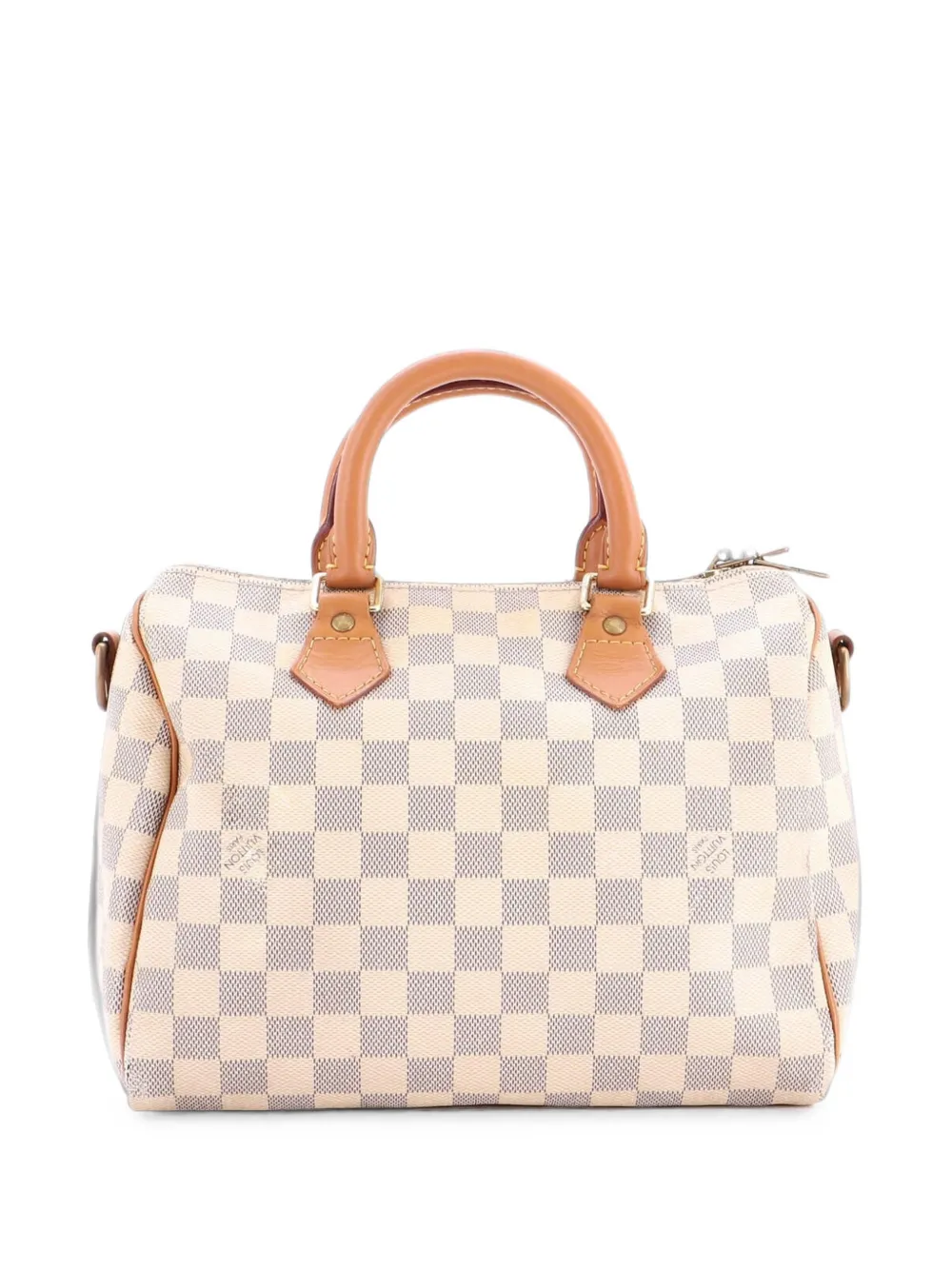 Louis Vuitton Pre-Owned Speedy Bandouliere Bag Damier 25 satchel - Bianco