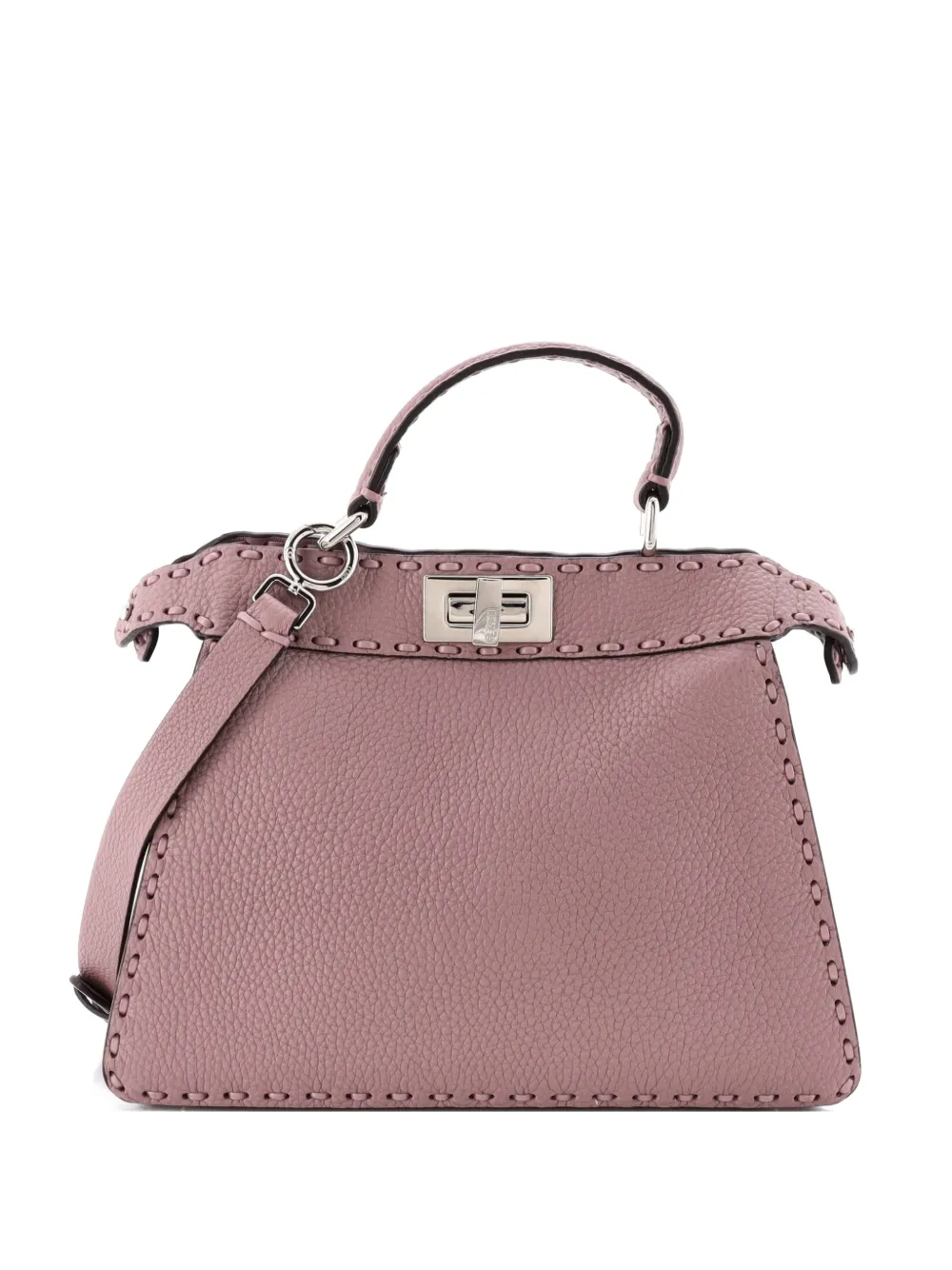 Fendi Pre-Owned Kleine Selleria Peekaboo ISeeU Satchel-Tasche - Violett