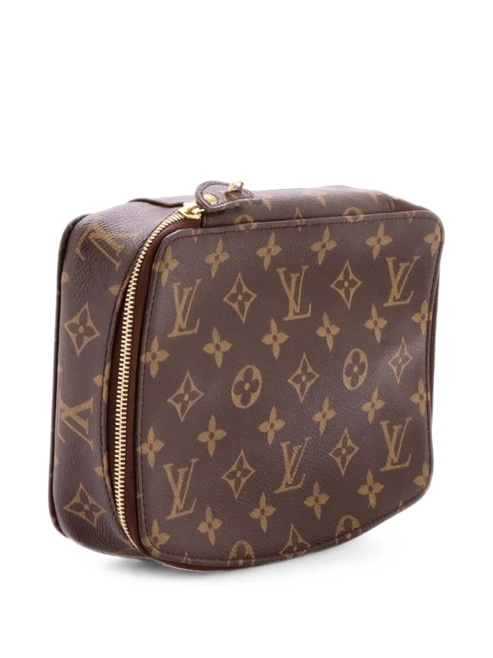 Louis Vuitton Pre-Owned Monte-Carlo Jewelry Box Monogram Canvas pouch - Marrone