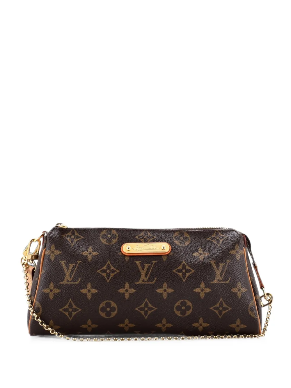 Louis Vuitton Pre-Owned Eva Clutch aus Canvas mit Monogramm - Braun