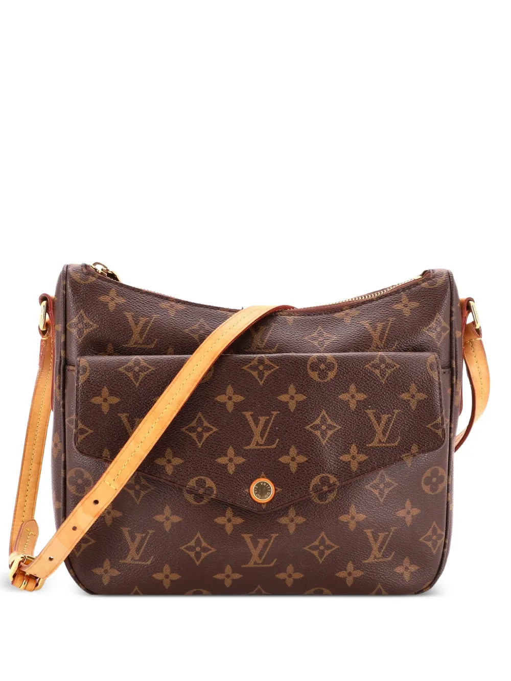 Louis Vuitton Pre-Owned Mabillon Umhängetasche aus Canvas mit Monogramm - Braun