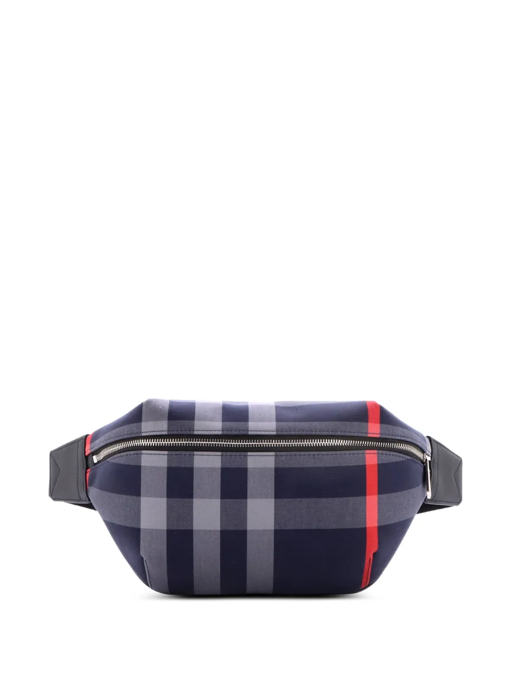 Burberry Pre-Owned sac banane Sonny à motif House Check - Bleu