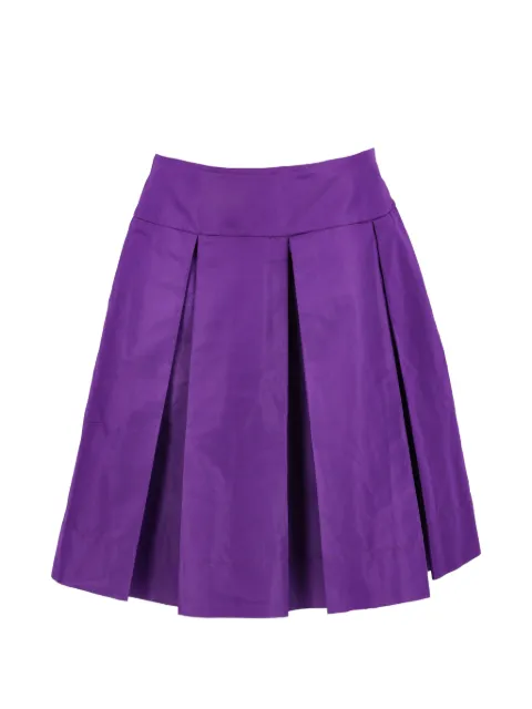 Prada Pre-Owned pleated mini skirt