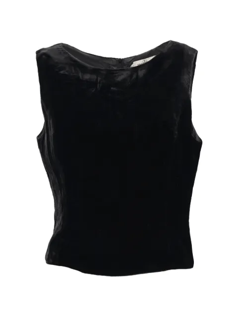 Valentino Garavani Pre-Owned velvet sleeveless top