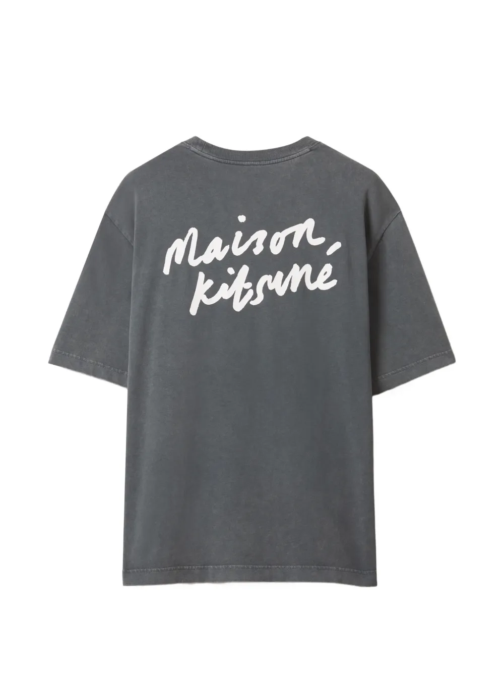 Maison Kitsuné oversized cotton T-shirt Grijs