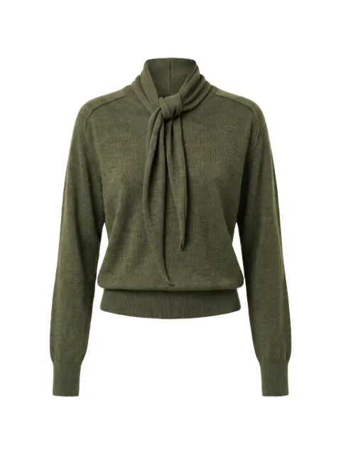Nicholas tie-neck sweater