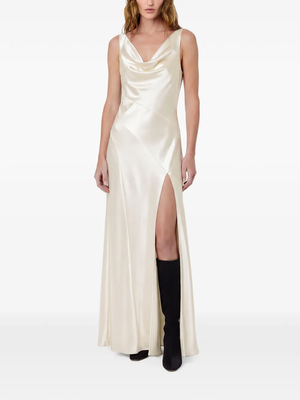 Nicholas Alfina jurk Beige