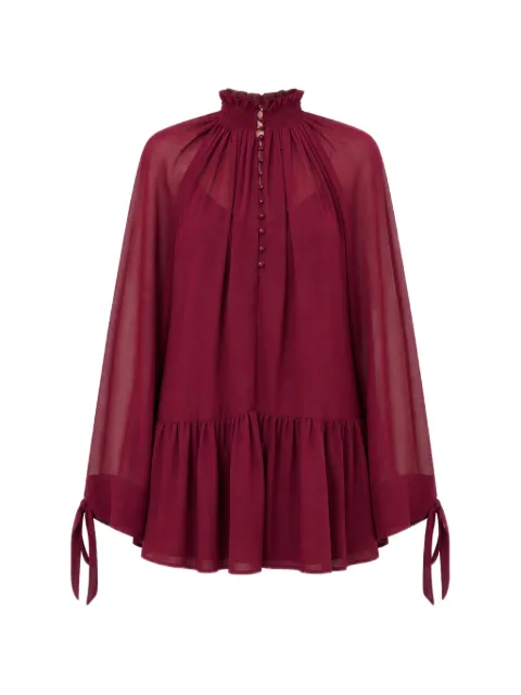 Nicholas ruffled mini dress