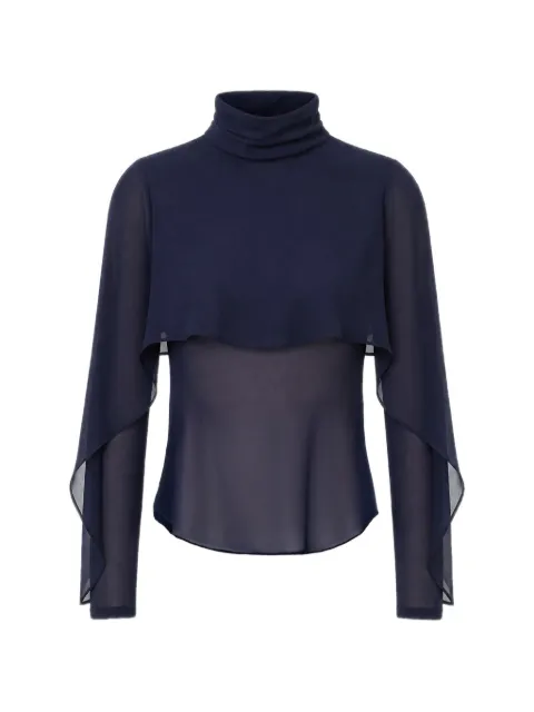Nicholas layered-detail blouse