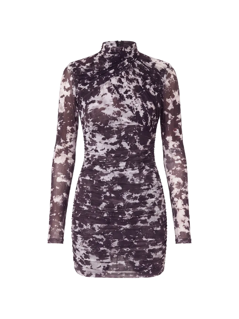 Nicholas ruched mini dress