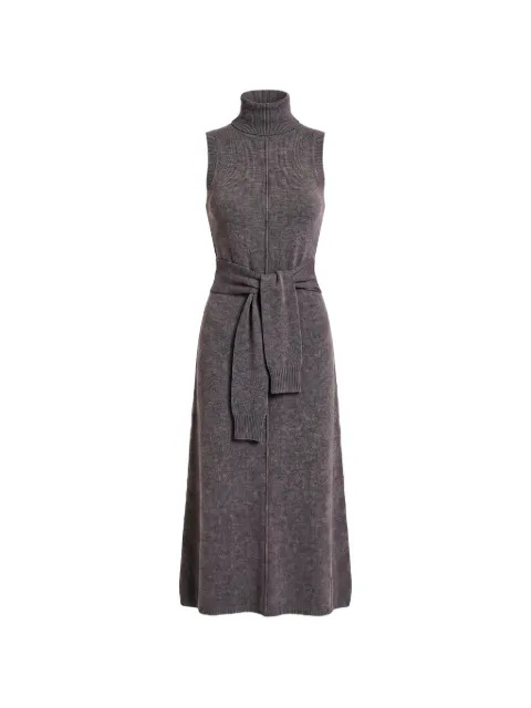 Nicholas belted sleeveless midi dress