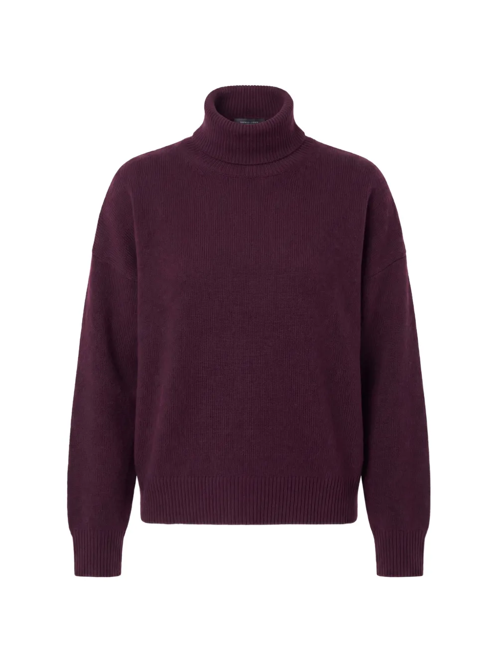 Nicholas Roll-neck Drop-shoulder Sweater In Purple
