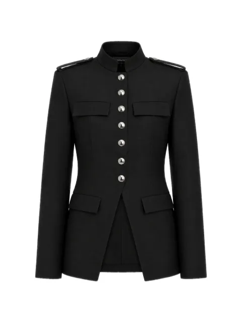 Nicholas button-up epaulette-detail jacket