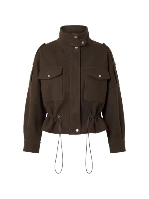 Nicholas drawstring-waist pocket-detail jacket