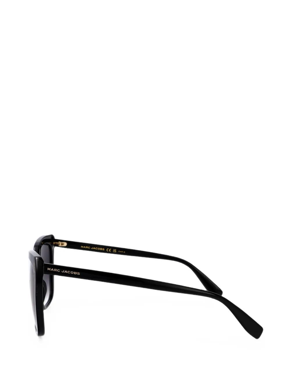 Marc Jacobs Eyewear Zonnebril met vierkant montuur Zwart