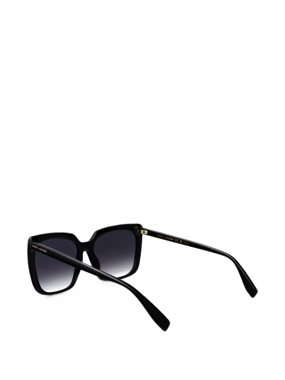 Marc Jacobs Eyewear Zonnebril met vierkant montuur Zwart