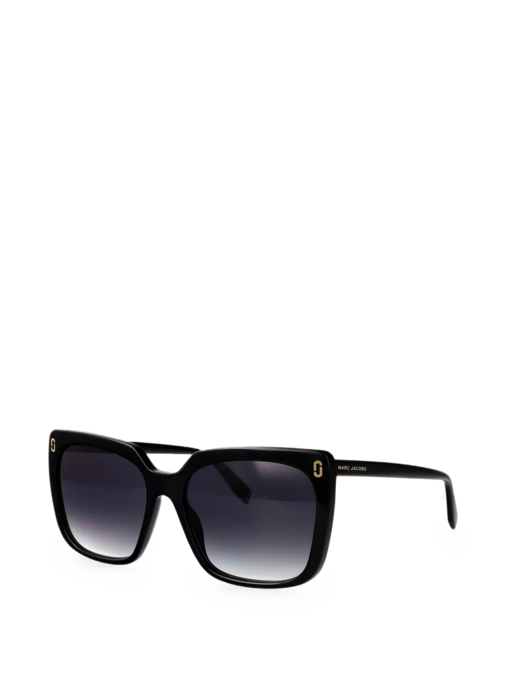 Marc Jacobs Eyewear Zonnebril met vierkant montuur Zwart