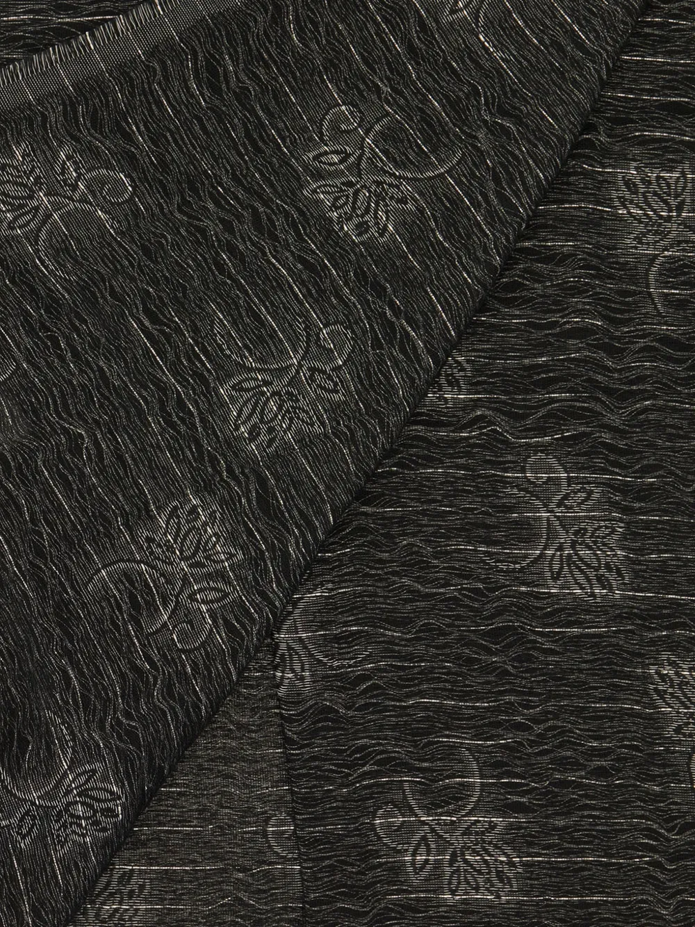 OUR LEGACY Ornate sjaal Zwart
